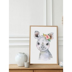 Постер "Little Baby Animals Safari"
