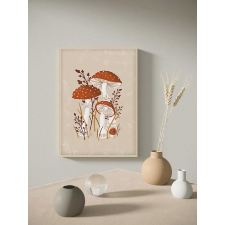 Постер "Abstract Mushroom"