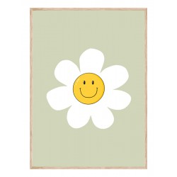 Комплект постеров в рамках "Smiley Daisy"