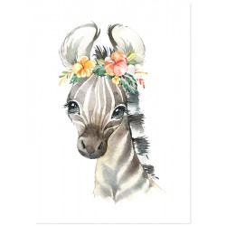 Комплект постеров "Little Baby Animals Safari"