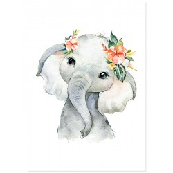 Комплект постерів "Little Baby Animals Safari"