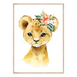 Комплект постеров в рамках "Little Baby Animals Safari"