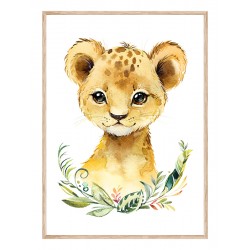 Комплект постеров в рамках "Little Baby Animals Safari"