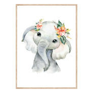Комплект постеров в рамках "Little Baby Animals Safari"