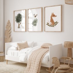 Комплект постеров в рамках "Forest Animals"