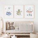 Комплект постеров в рамках "Baby Dragon"