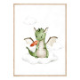 Комплект постеров в рамках "Baby Dragon"