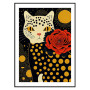 Постер "Cat Art. Yayoi Kusama"