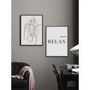 Комплект постеров в рамках "Relax"