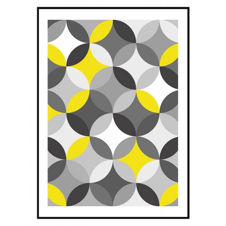 Постер "Yellow Geometric"