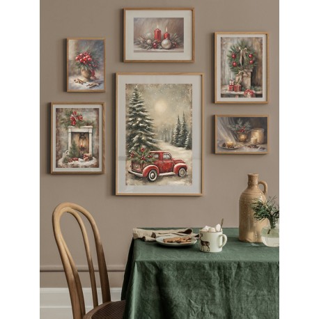 Комплект постеров "На пороге Рождества"