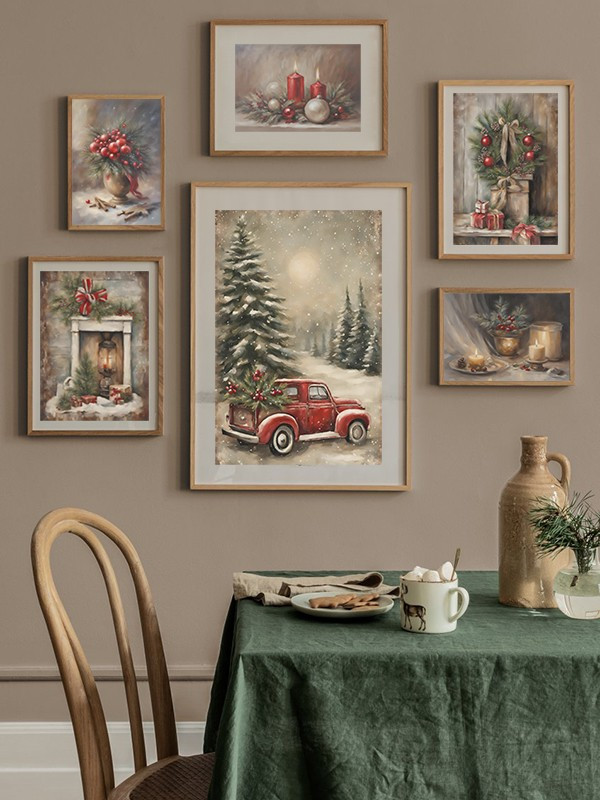 Комплект постерів в рамках "На порозі Різдва"