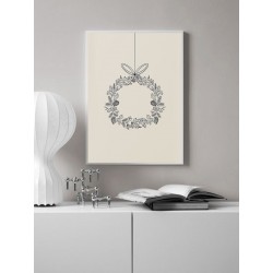 Постер "Рождественский венок"