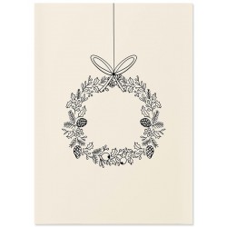 Постер "Рождественский венок"