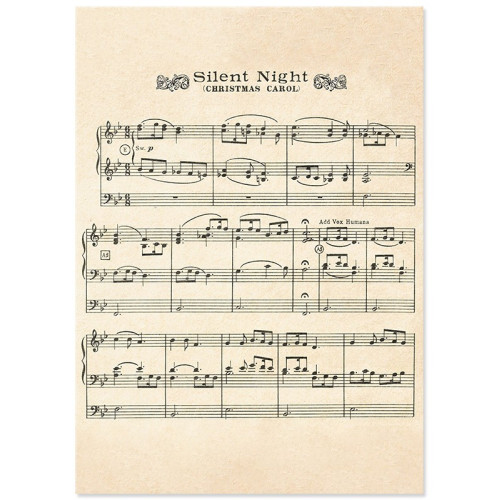 Постер "Різдвяна колядка"