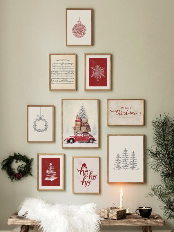 Комплект постерів "Merry Christmas "