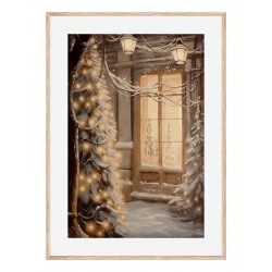 Комплект постерів в рамках "Merry Christmas"