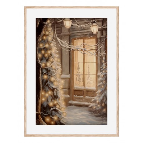 Комплект постеров в рамках "Merry Christmas"