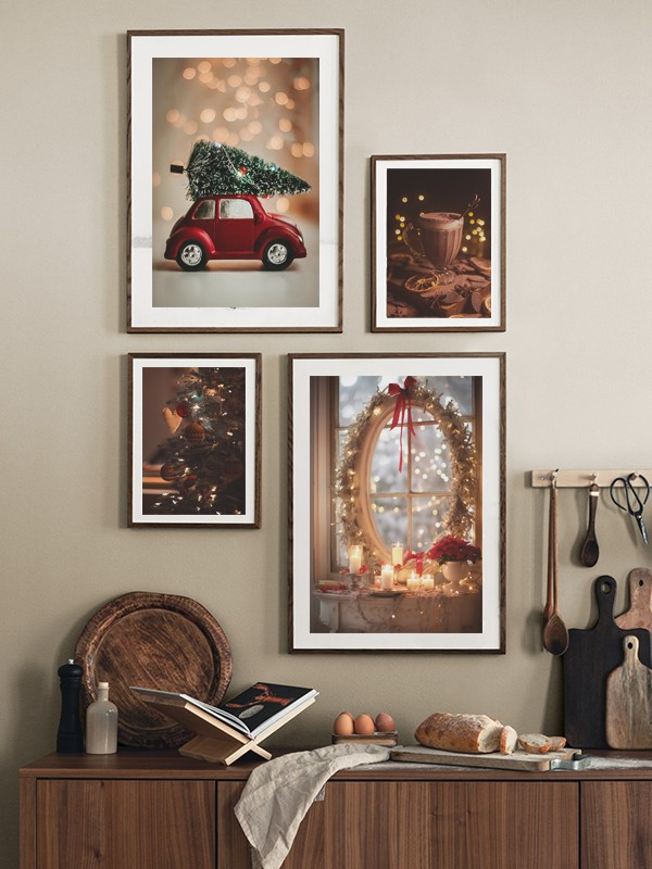 Комплект постеров в рамках "New Year"