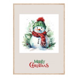 Комплект постерів в рамках "Merry Christmas"