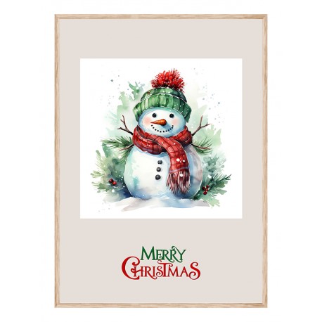 Комплект постеров в рамках "Merry Christmas"