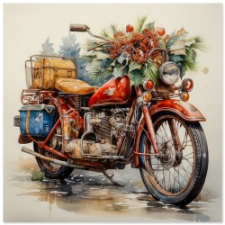 Комплект постеров "Retro New Year"