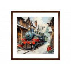 Комплект постеров в рамках "Retro New Year"