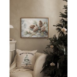 Постер "Сосновые шишки"