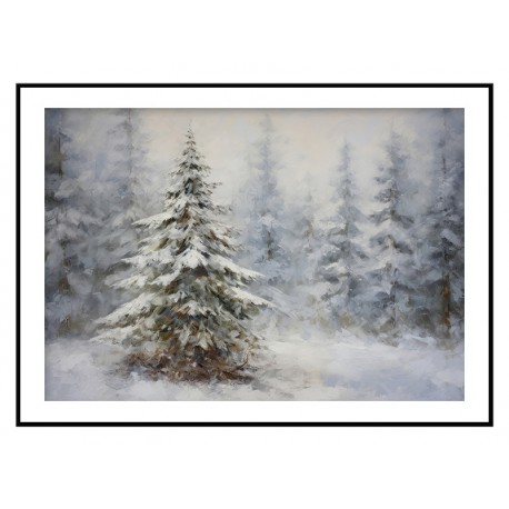 Комплект постеров в рамках "Зима"