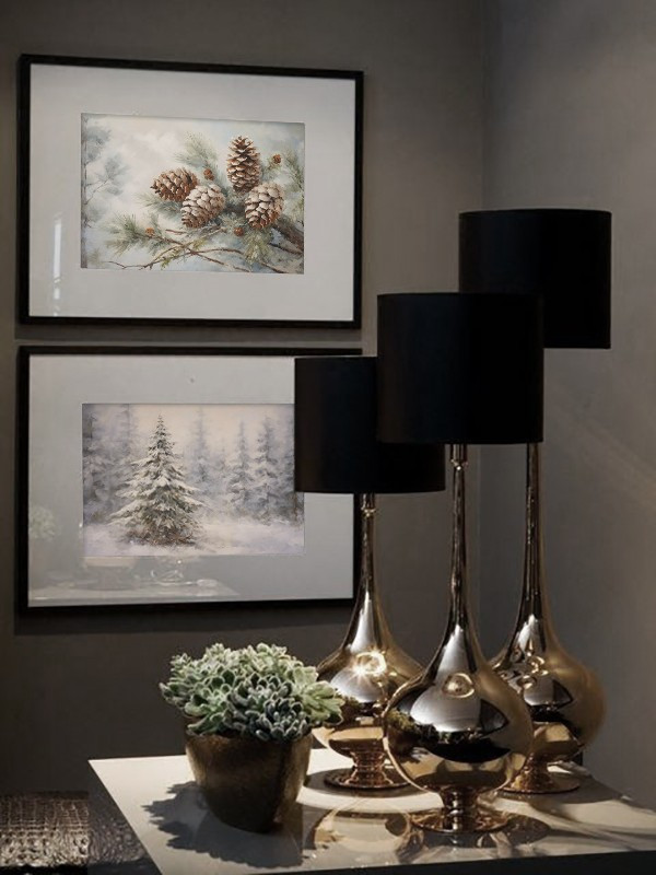 Комплект постерів в рамках "Зима"