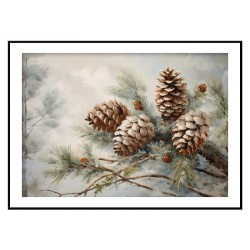 Комплект постеров в рамках "Зима"