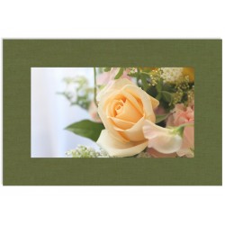 Паспарту ткань "Зеленый мох"