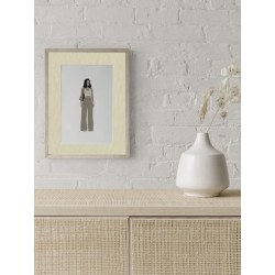 Паспарту ткань "Крем"