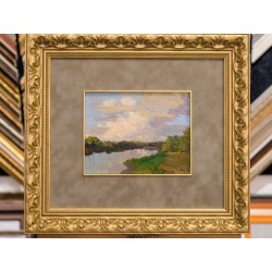 Паспарту бархат "Хаки"