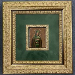 Паспарту бархат "Лес"