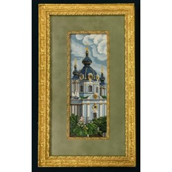 Паспарту бархат "Оливка"