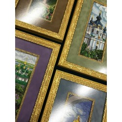 Паспарту бархат "Оливка"