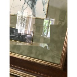 Паспарту бархат "Оливка"