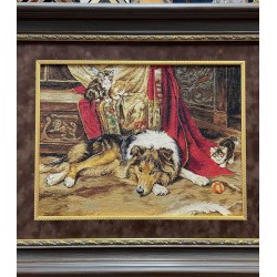 Паспарту бархат "Шоколад"