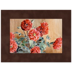 Паспарту бархат "Шоколад"