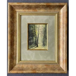 Паспарту бархат "Шалфей"