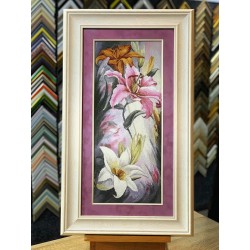 Паспарту бархат "Фуксия"