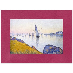 Паспарту бархат "Фуксия"