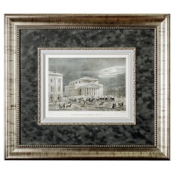 Паспарту бархат "Графит"