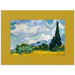 Паспарту бархат "Одуванчик"