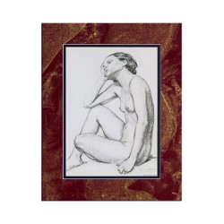 Паспарту декоративное "Бургунд"