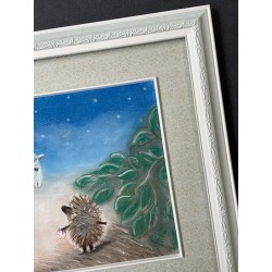 Паспарту декоративное "Гобелен. Серый"