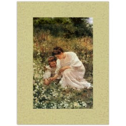 Паспарту декоративное "Гобелен. Зеленый"