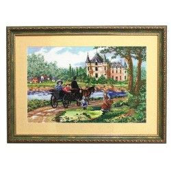 Паспарту декоративное "Гобелен. Бежевый"