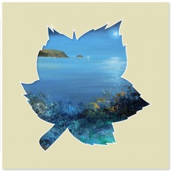 Паспарту "Кленовый лист"